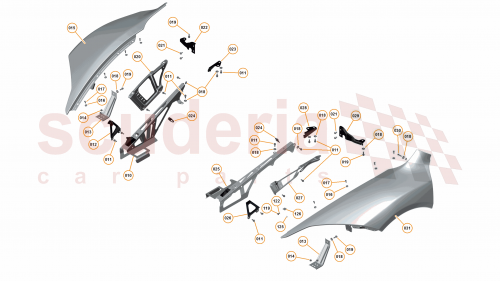 Part Diagram for McLaren 11A0824CP