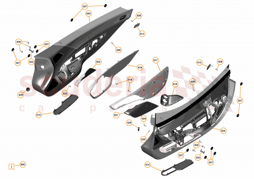 Part Diagram for McLaren 11M0952CP