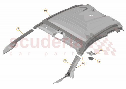 Part Diagram for McLaren 13NA226CP