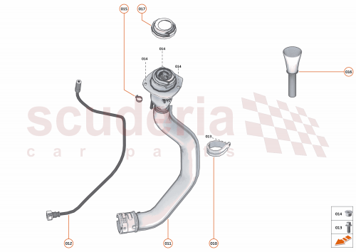 Part Diagram for McLaren 16FB431CP