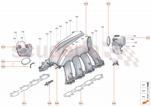Part Diagram for McLaren 16AE444CP