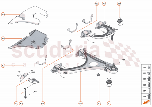 Part Diagram for McLaren 16AD430CP