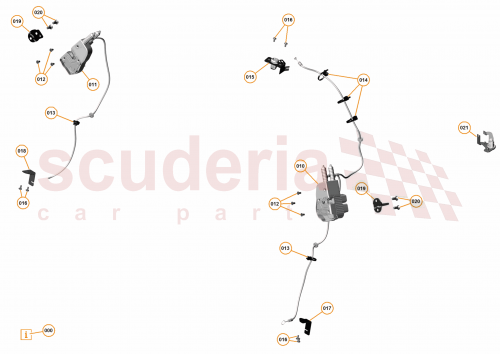 Part Diagram for McLaren 14MA129CP