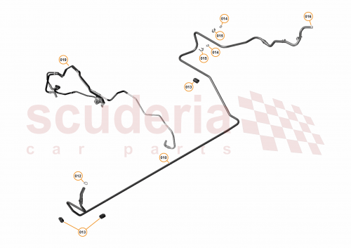Part Diagram for McLaren 13FA008SP