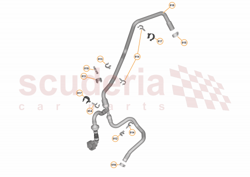 Part Diagram for McLaren 11F2784CP