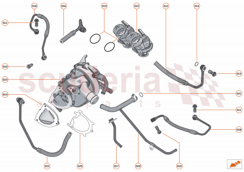 Part Diagram for McLaren 14HA040CP