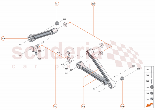 Part Diagram for McLaren 14F0608CP