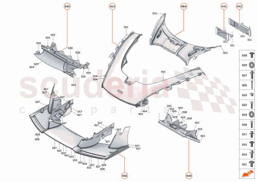 Part Diagram for McLaren 11N3636CP