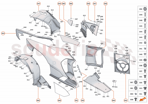 Part Diagram for McLaren 15AA420RP