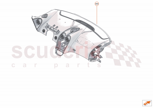 Part Diagram for McLaren 13NA539RP