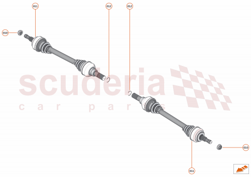 Part Diagram for McLaren 14NA022RP