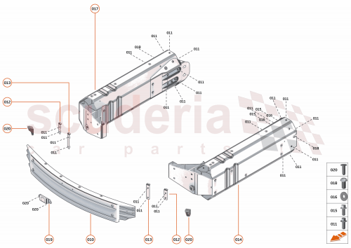 Part Diagram for McLaren 14M0358CP