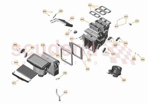 Part Diagram for McLaren 13A4013CP