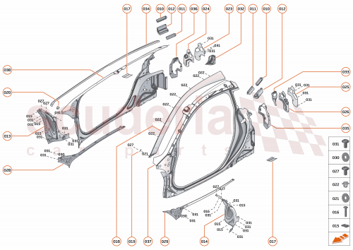 Part Diagram for McLaren 11A4758CP