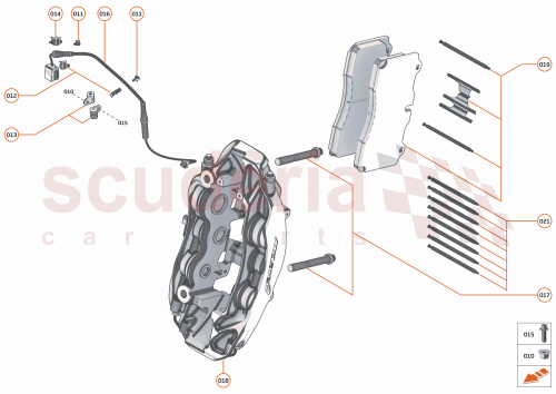 Part Diagram for McLaren 14AA998CP