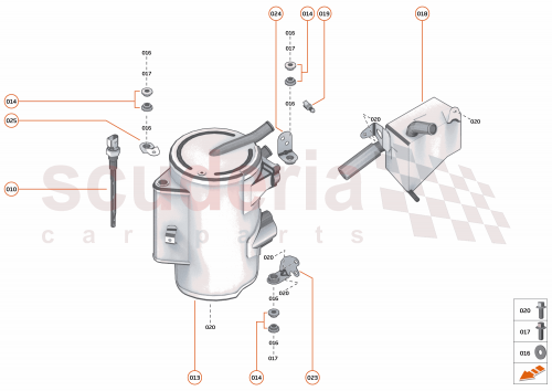 Part Diagram for McLaren 16AE401CP
