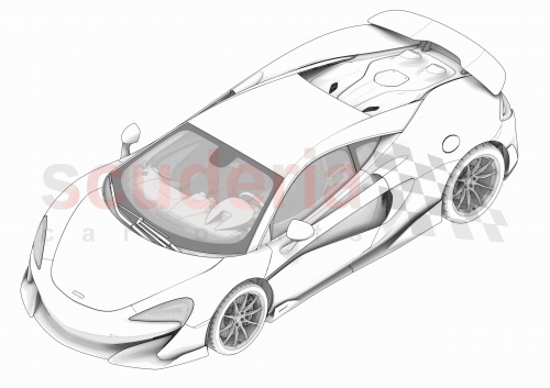 Part Diagram for McLaren 13NA525RP