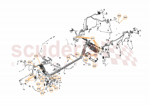 Part Diagram for McLaren 13MA029SP