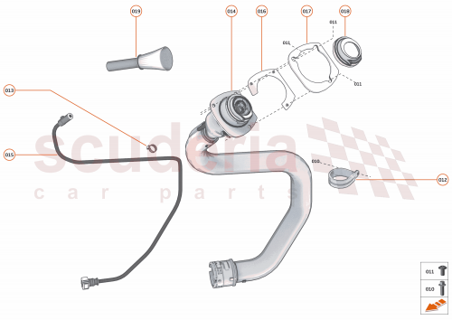 Part Diagram for McLaren 15KA040CP
