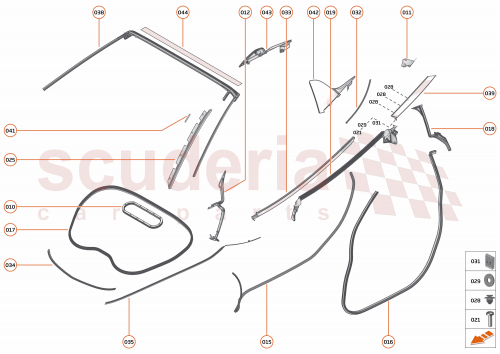 Part Diagram for McLaren 13AA649SP