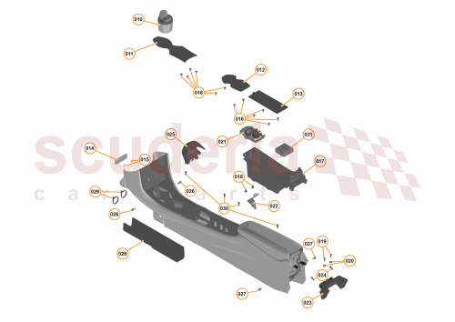 Part Diagram for McLaren 13N2365GP