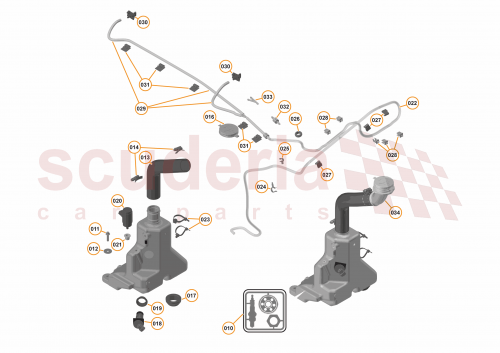Part Diagram for McLaren 13AA309CP