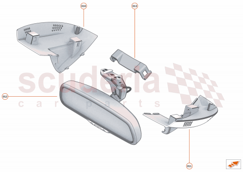 Part Diagram for McLaren 13NA543CP