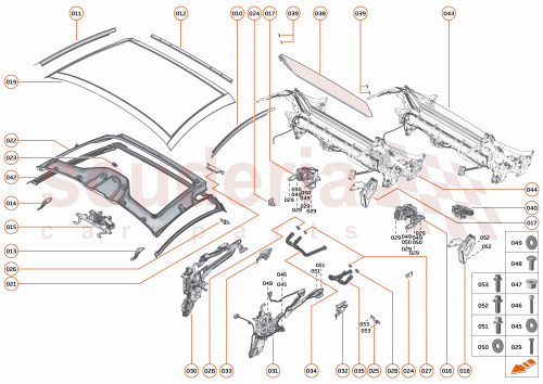 Part Diagram for McLaren 14A3143SP