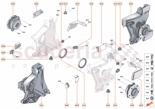 Part Diagram for McLaren 16BB036CP