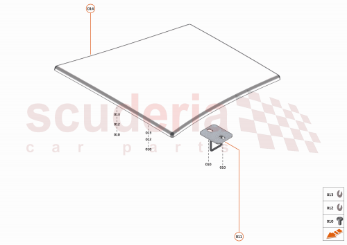 Part Diagram for McLaren 13A3890CP