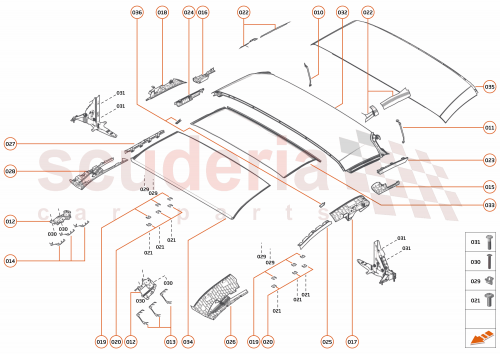 Part Diagram for McLaren 13A5796SP