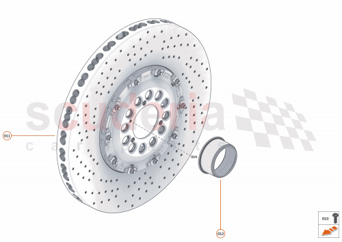 Part Diagram for McLaren 12C0081RP