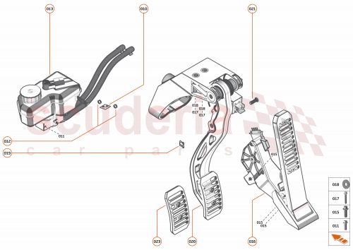 Part Diagram for McLaren 14FA292CP