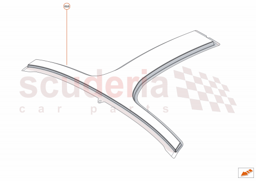 Part Diagram for McLaren 14A1381CP