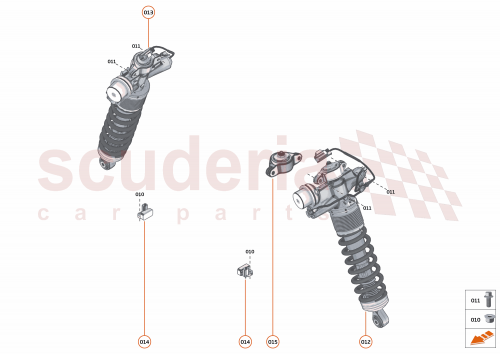 Part Diagram for McLaren 13BA419RP