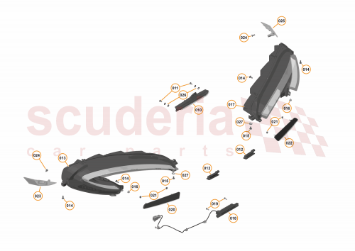 Part Diagram for McLaren 13A3749CP