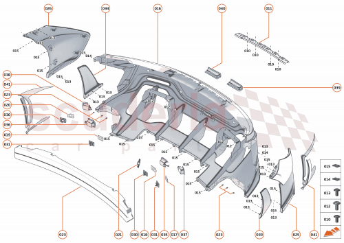 Part Diagram for McLaren 13AB511RP