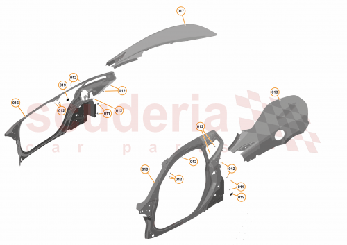 Part Diagram for McLaren 13AA791CP