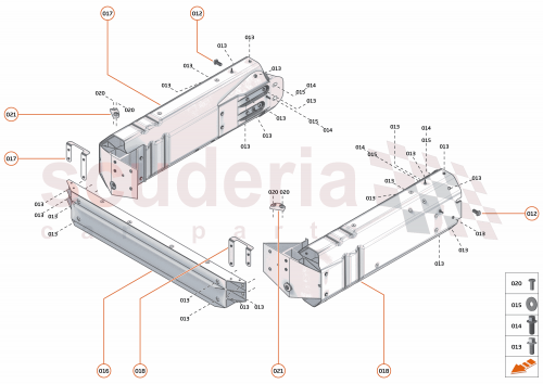 Part Diagram for McLaren 13AA826CP