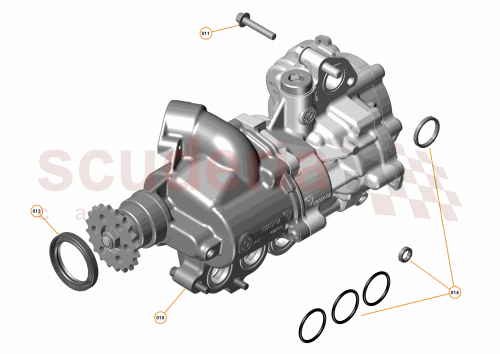 Part Diagram for McLaren 13NA057CP