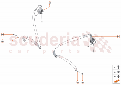 Part Diagram for McLaren 14MA085SP