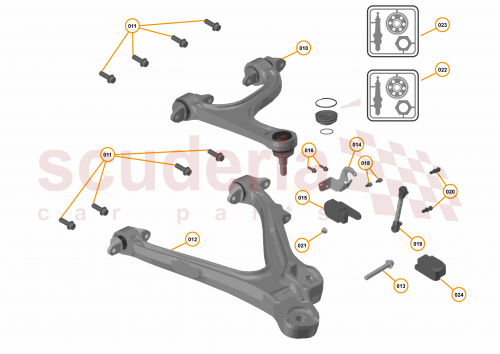 Part Diagram for McLaren 14B0545CP