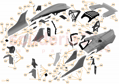 Part Diagram for McLaren 11A1541CP