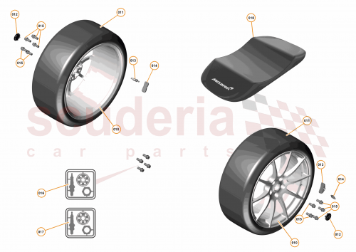 Part Diagram for McLaren 00RA269