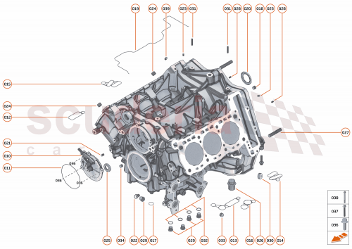 Part Diagram for McLaren 16FA575CP