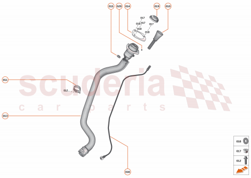 Part Diagram for McLaren 23KA037CP