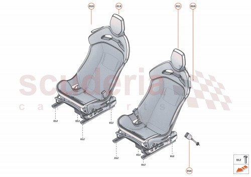 Part Diagram for McLaren 26NA491SP