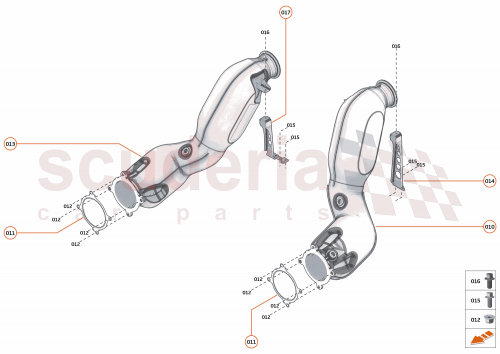Part Diagram for McLaren 14H0054CP
