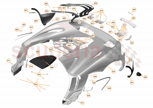 Part Diagram for McLaren 14A0602CP