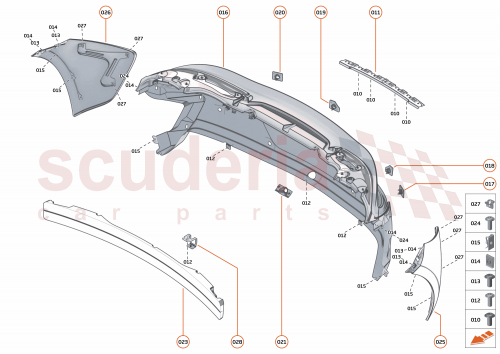 Part Diagram for McLaren 13AA027MP